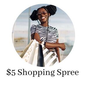 LIVE! $5 shopping spree! LIVE!